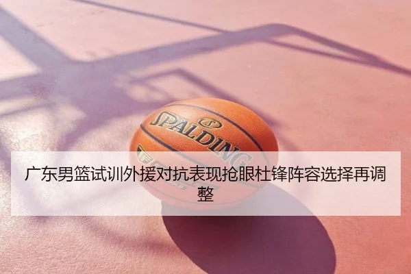 广东男篮试训外援对抗表现抢眼杜锋阵容选择再调整